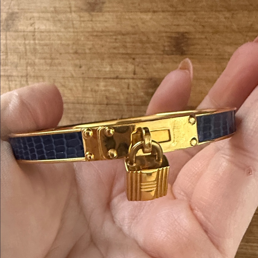 Hermès Kelly Lock Cadena Bangle bracelet